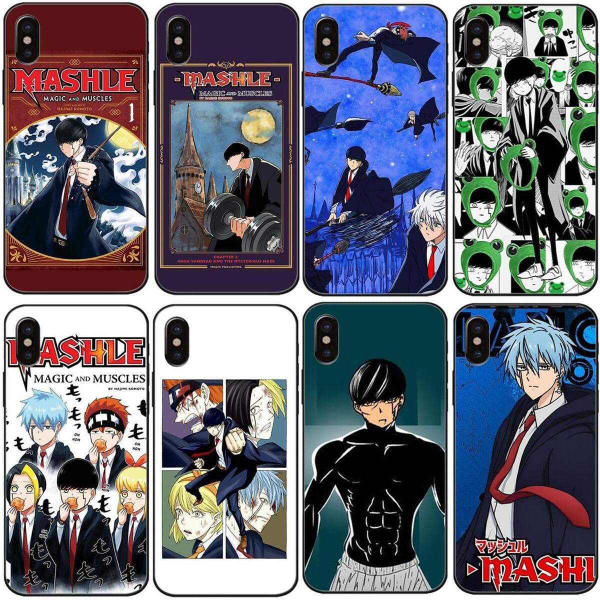 Amazon.co.jp: CHENGZI スマホケースマッシュル-MASHLE-アニメ漫画